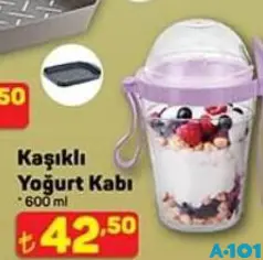 KAŞIKLI YOĞURT KABI 600 ML KAŞIKLI YOĞURT KABI 600 ML